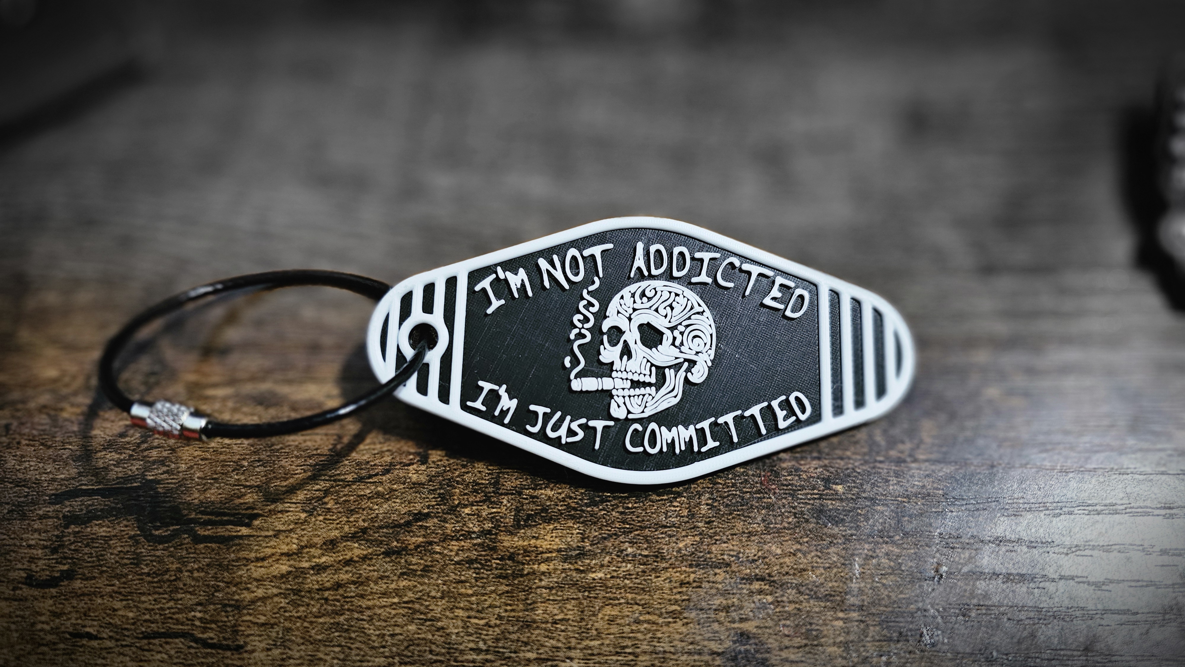 Custom Keychain - Personalized 3D printed keychain